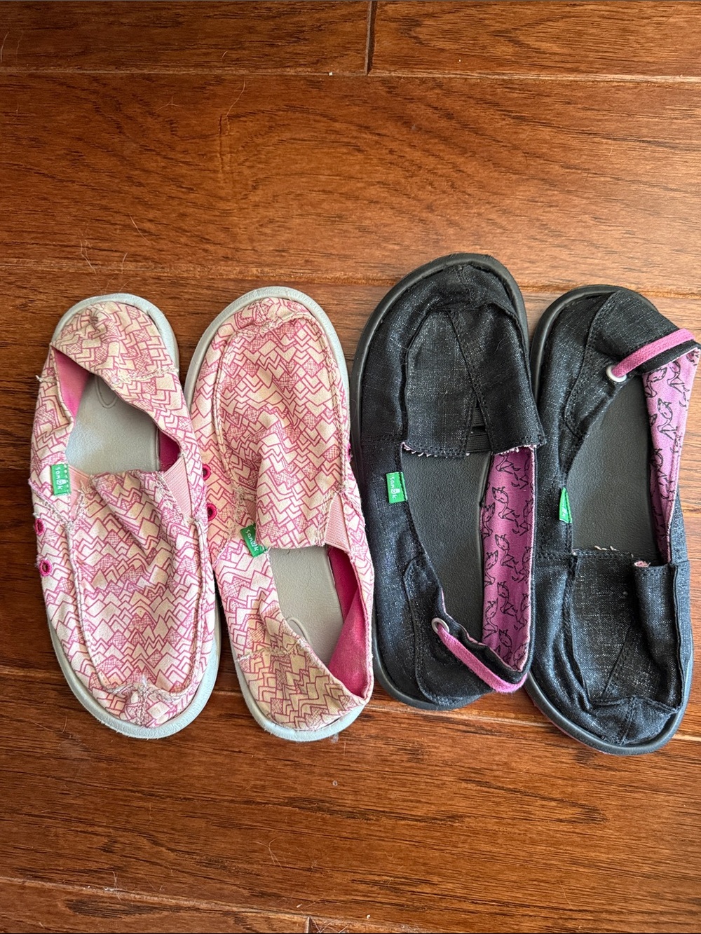 Sonuk Slip-ons 2 Pairs - Size US5-EUR37